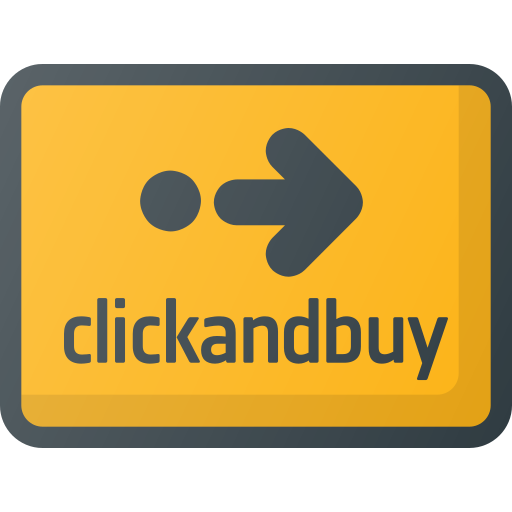 Clickandbuy, credit, money, online, pay, payments, send icon