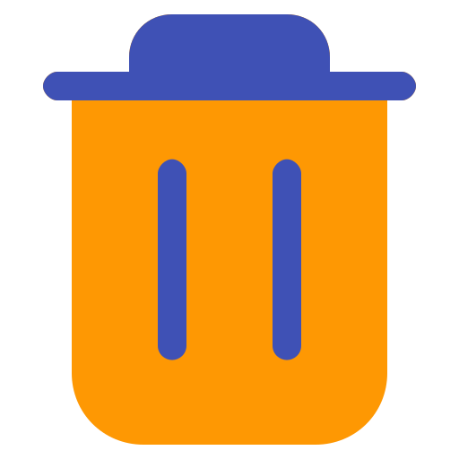 Bin, delete, interface, multimedia, recycle, remove, trash icon