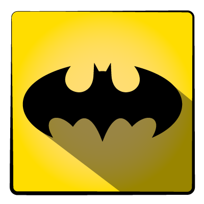 Batman, bat, hero, super icon