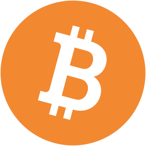 Bitcoin, blockchain icon