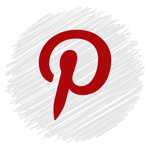 Media, pintrest, social icon