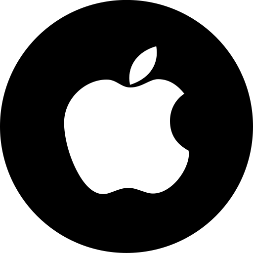 Apple, media, online, social icon