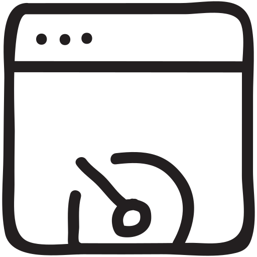 Browser, global, meter, online, social, speed, ui icon