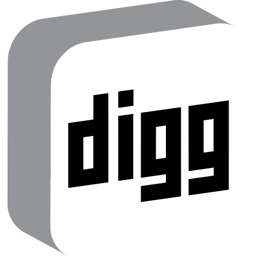 Digg, media, network, social icon