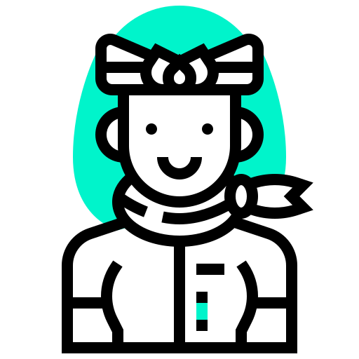 Air, avatar, hostess, human, occupation, profession, woman icon