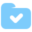 Bold Blue Glyphs (Free Samples) icon 64x64