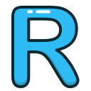 Blue,Letter,R,Alphabet,Letters