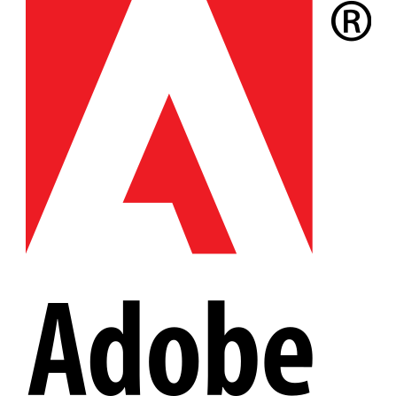 Adobe, logo, systems, wordmark icon