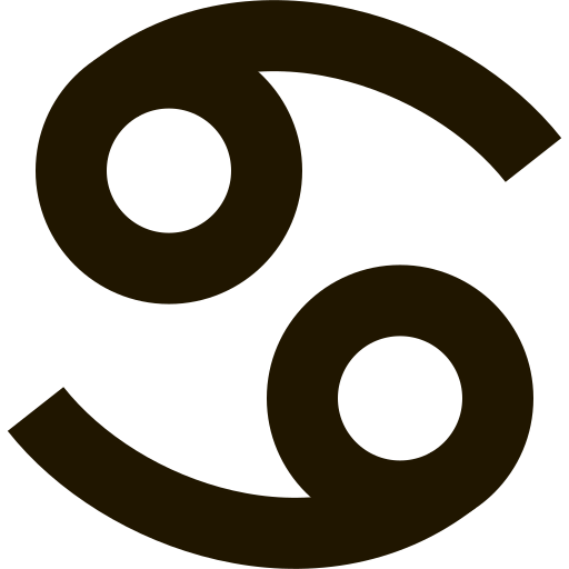 Astro, astrology, cancer, horoscope, signs, zodiac icon