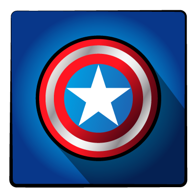 Super, captain, hero, captainamerica icon