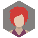 Portrait,Avatar,Female,Woman,Profile,Redhead