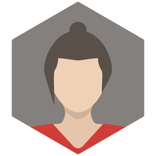 Avatar, brunette, casual, female, portrait, profile, woman icon
