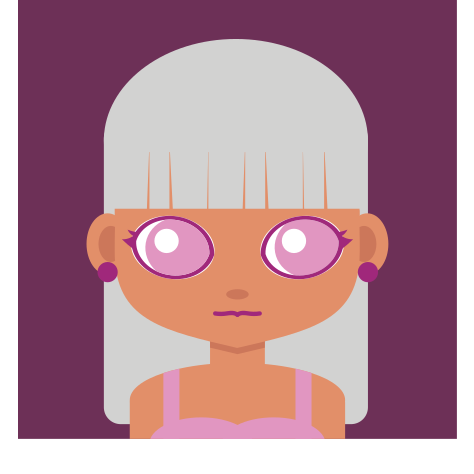 Avatar, girl, people, profile, user, woman icon
