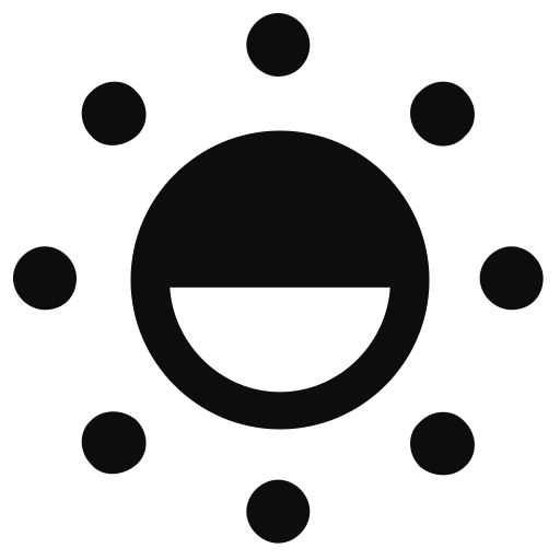 Light, saturation icon