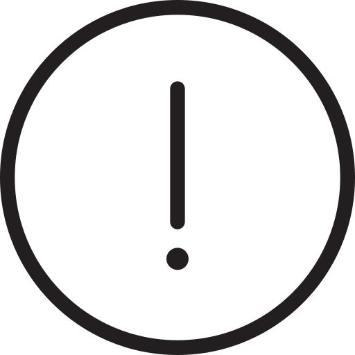 Alert, misc icon