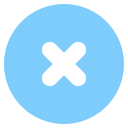 Circle,Cross,Delete,Remove ok 