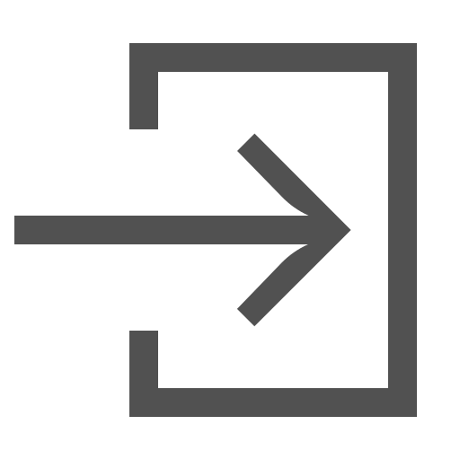 Arrow, close, door, exit, out, signout icon