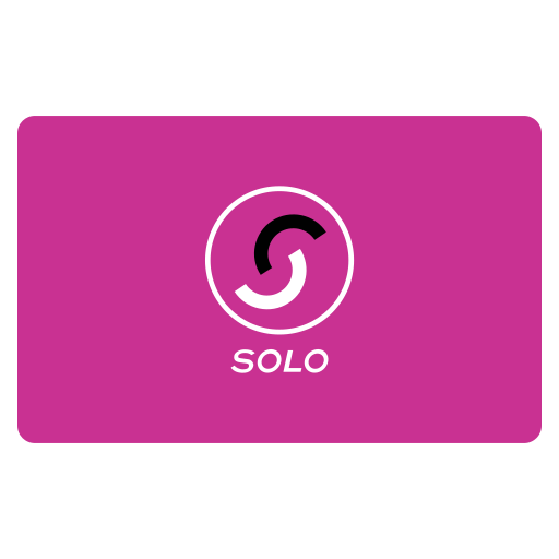 Card, cover, credit, solo icon