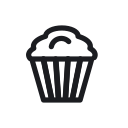 Background,Black,Cake,Concept,Flat,Food,Fruit,Grocery,Illustration,Isolated,Line,Market,Minimal,Nutrition,Purchase,Sale,Store,Supermarket,Symbol,Vector,White