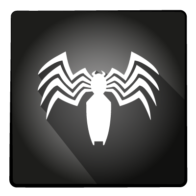 Super, venom, hero, spider icon