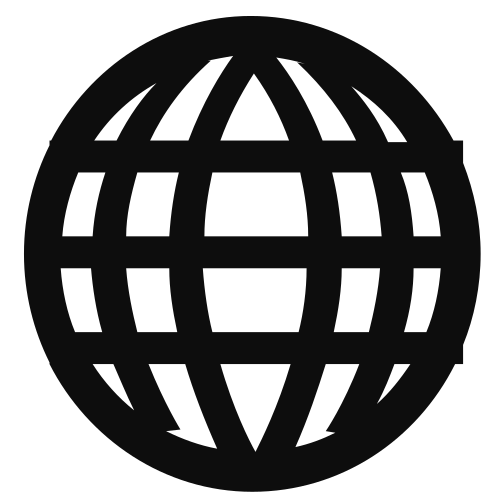 Globe, net, world icon