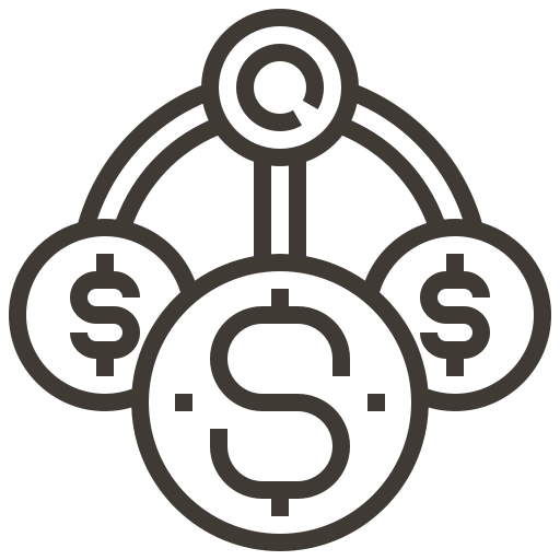 Asset, loan, money, pawnshop, cash, finance, payment icon