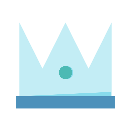 Crown, first, premium, service icon