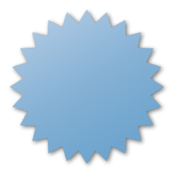 Blue, label icon