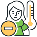 Fever,Girl,Sick,Temperature