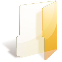Folder, yellow icon