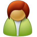 User, female icon