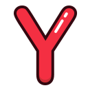 Letter,Red,Y,Alphabet,Letters,Study