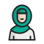 Ramadan Fasting Moslem Pray - Fill Outline icon 64x64