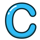 Blue,C,Letter,Alphabet,Letters