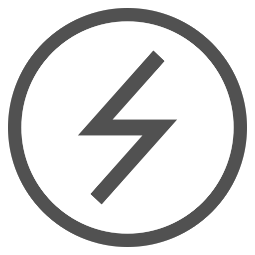 Battery, charge, circle, electricity, lightning, power icon