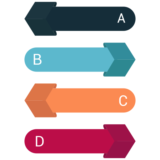 Bar, chart, graph, infographic, ribbon icon