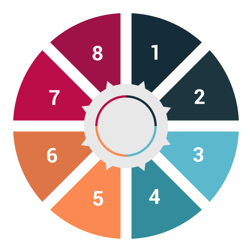 Analysis, analyze, chart, diagram, graph, infographic, pie icon