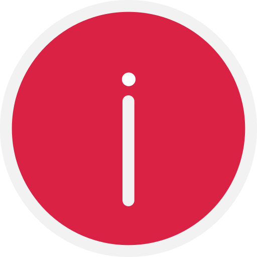 Info, information, informations icon