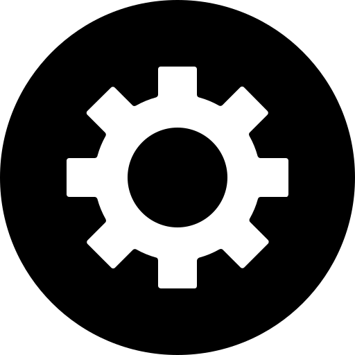Circle, cog, customize, gear, preferences, settings icon