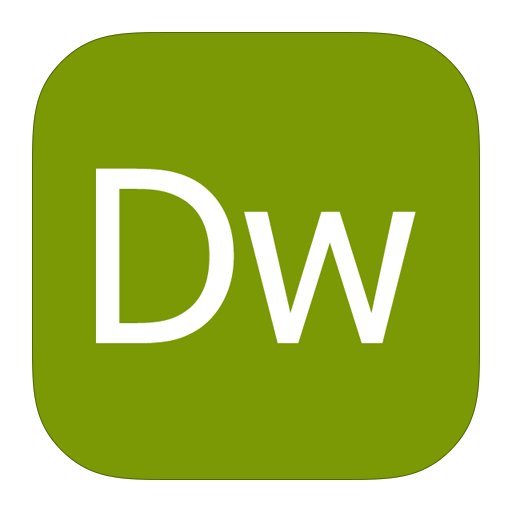 Metroui, adobe, dreamweaver icon