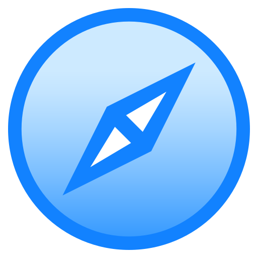 Browser, compass, east, nord, safari, south, west icon