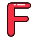 F,Letter,Red,Alphabet,Letters