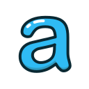 A,Blue,Letter,Lowercase