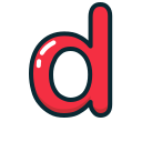 D,Letter,Lowercase,Red
