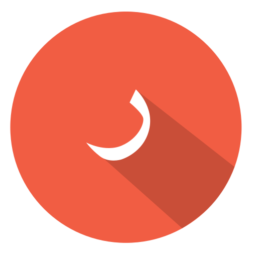 Arabic, ra, raa, ر icon