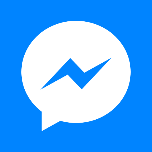 Facebook, logo, media, messenger, share, social, square icon