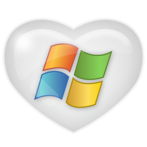 Windows, media, social icon