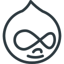 Drupal,Logo,Media,Social