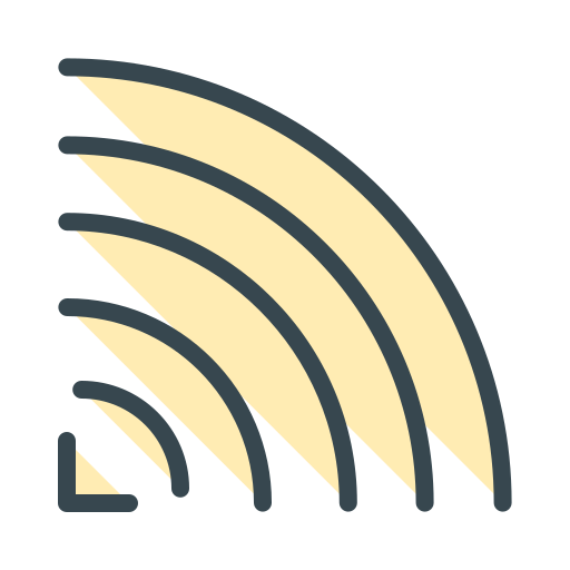Communication, media, multimedia, rss, social icon