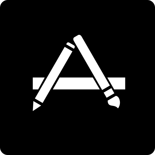App, media, social, square, store icon